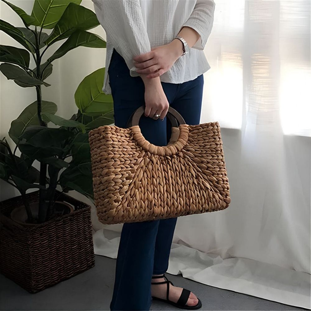 Sabrina Straw Bag